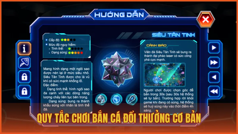 Quy tắc chơi bắn cá đổi thưởng cơ bản trên ManClub