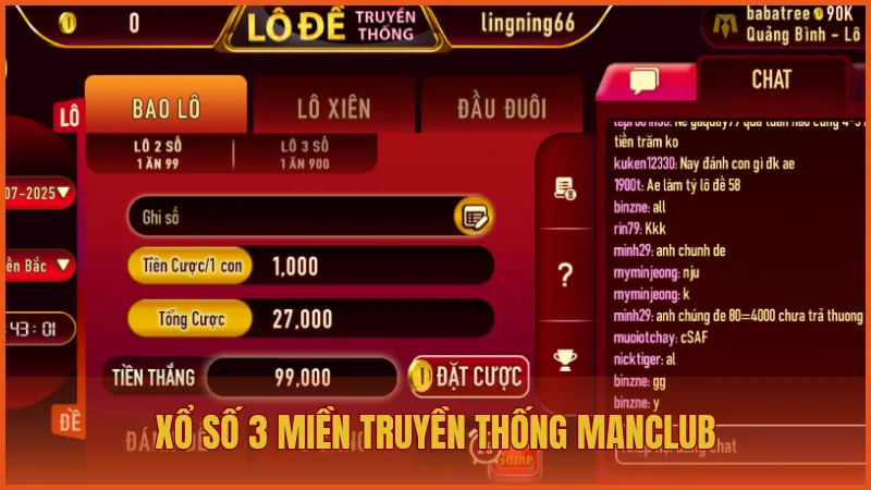 Xổ số 3 miền truyền thống là trò chơi quen thuộc với người Việt
